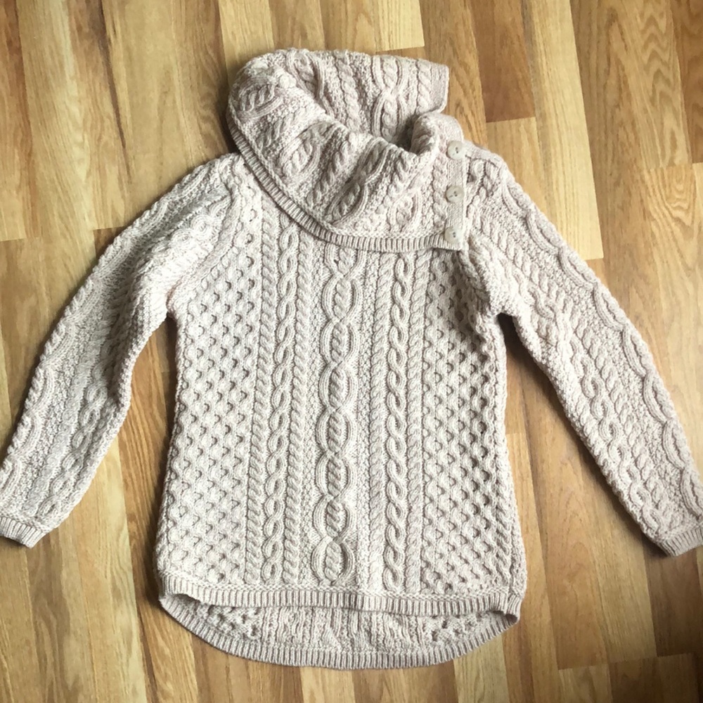 Aran More Irish Merino Wool sweater